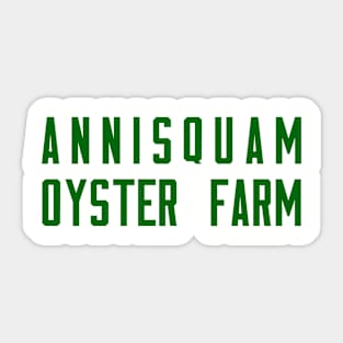 Annisquam Block Green Sticker